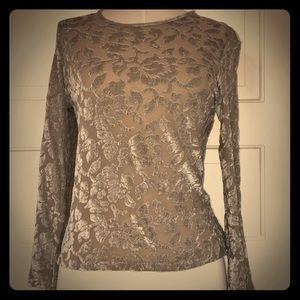 Hanky Panky velvet burnout l/s top